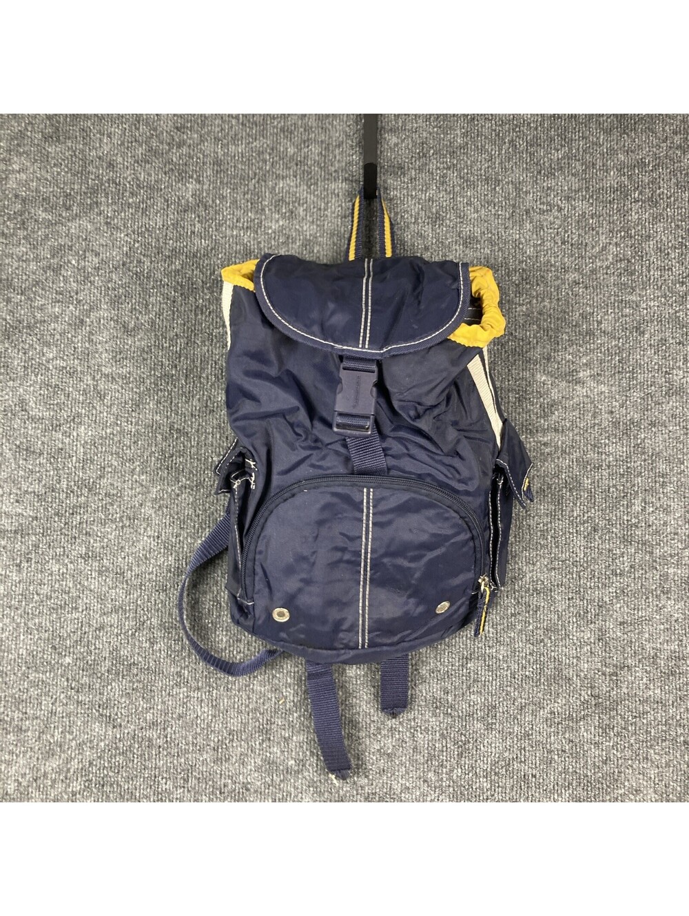 Eastport Outdoor Company Navy 12" Multi-Compartment Hiking Backpack